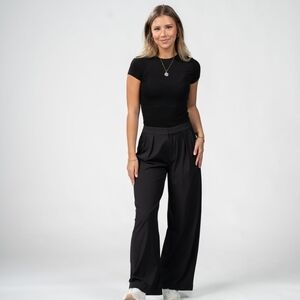 P'tula Black Tailored Pant Small NWOT